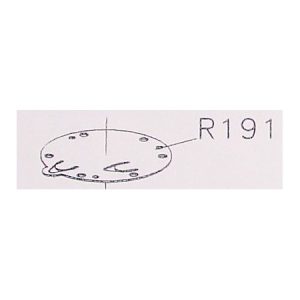 FIG. R191- MEMBRANA TEFLON 1,2MM. TRYTON